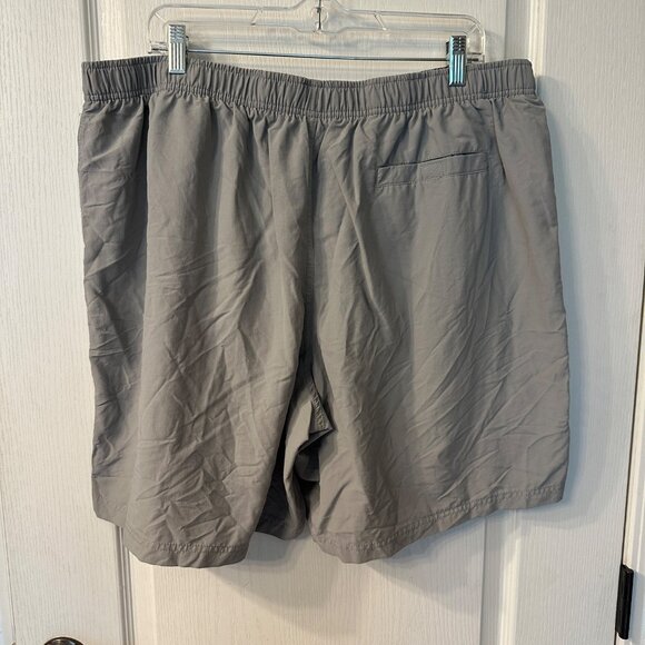 L. L. Bean | XXL Men's Mesh Lined Drawstring Swim Trunks Board Shorts Gray 40 - Picture 3 of 8